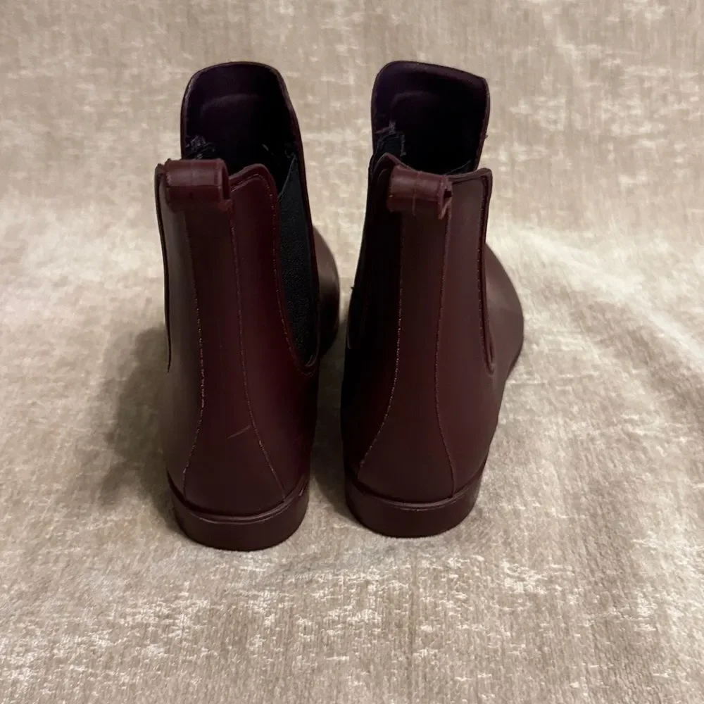 J. Crew Matte Chelsea rain boots
